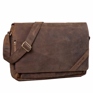 "Nick" Borsa messenger uomo donna in pelle "Nick" Borsa messenger uomo donna in pelle