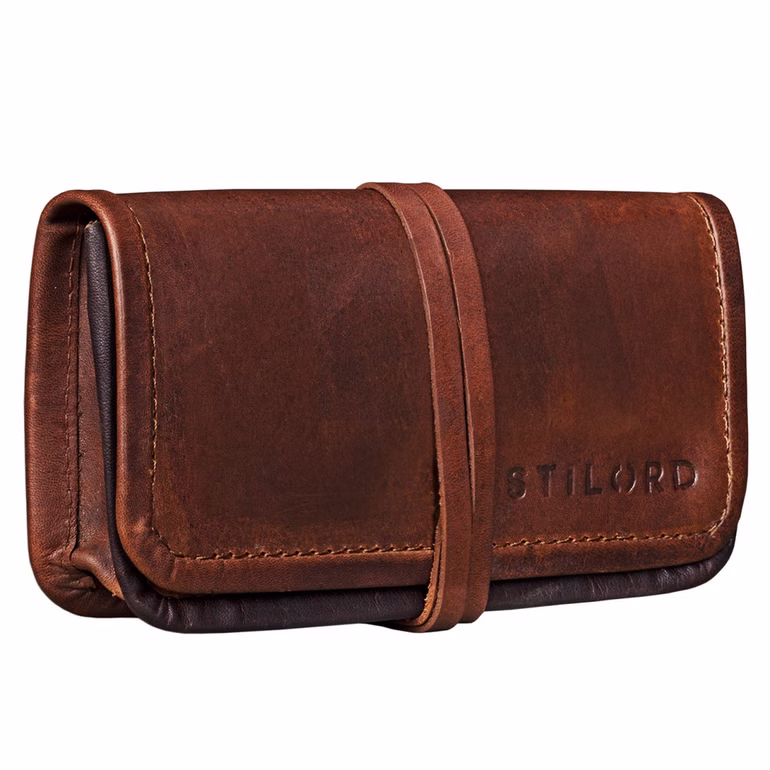 "Flavio" Porta tabacco in vera pelle