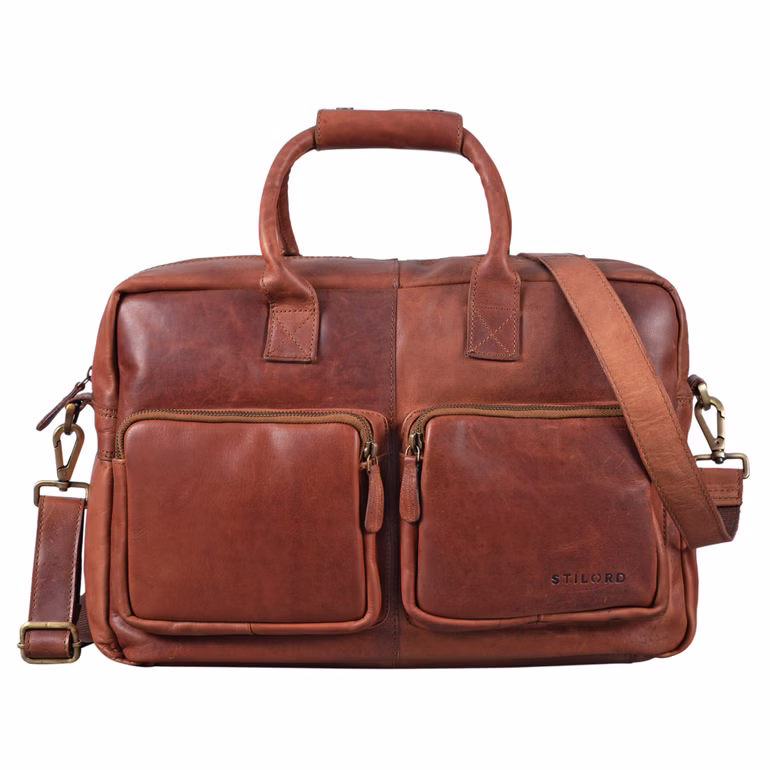 "Henri" Borsa ufficio lavoro in pelle 