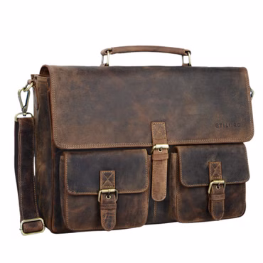 "Victor" Ventiquattrore uomo in pelle