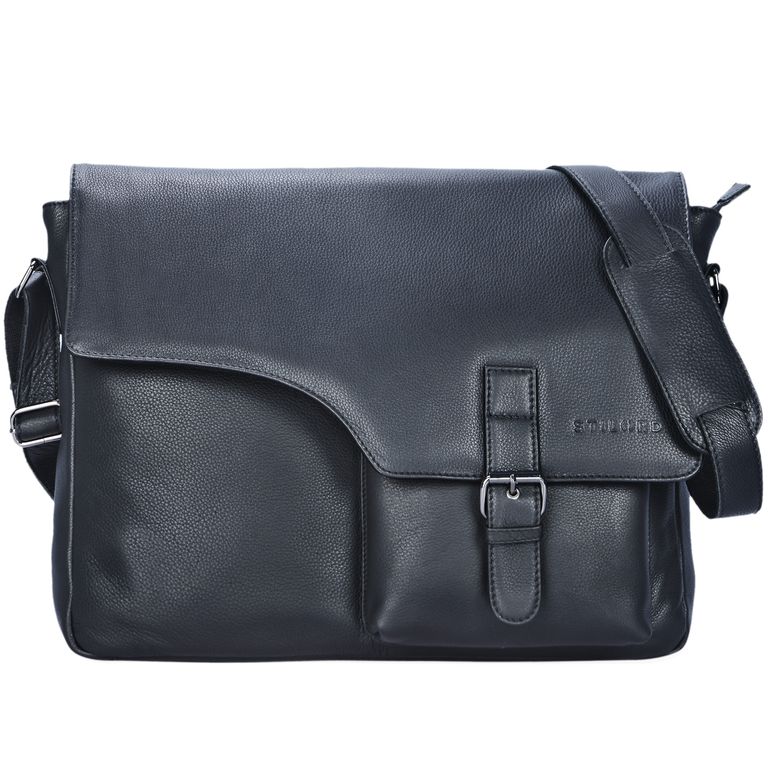 "Valerian" Borsa messenger in pelle uomo