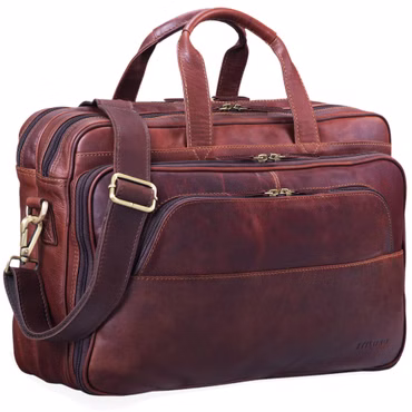 "Artemis" Vintage Borsa Insegnante in Pelle